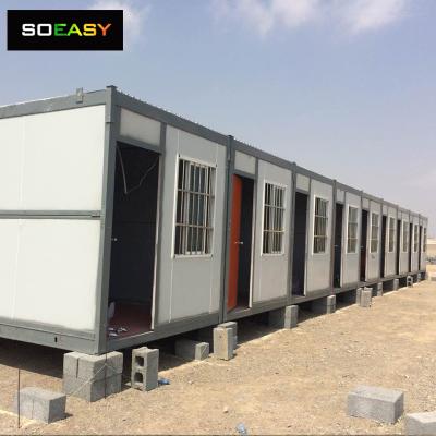 Casa recipiente modular com cabine de energia solar recipiente dobrável casa pré-fabricada/casa pequena/casa minúscula para campo de trabalho/hotel/escritório/acomodação de trabalhadores
