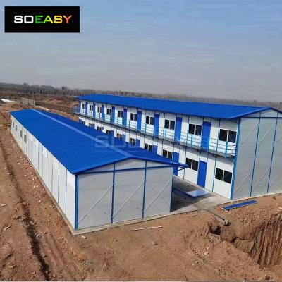 Fornecedor de casas pré-fabricadas, solução para projeto de canteiro de obras de fábricas de campos de trabalho