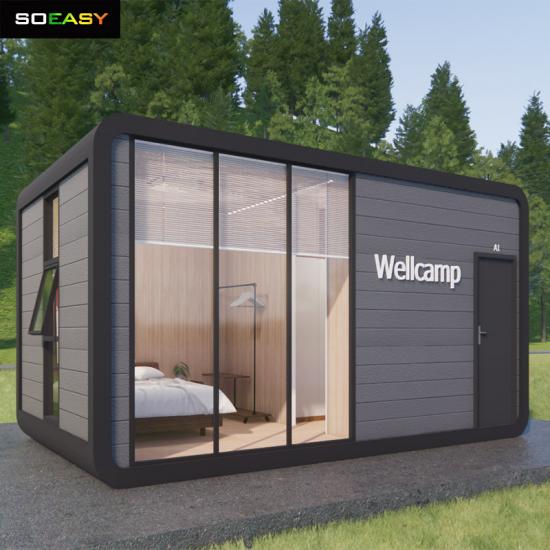 Apple Cabin Luxury Prefab Modular House for Coastal Resort Living