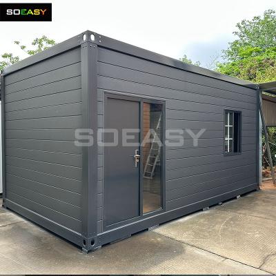 SOEASY Casa contêiner de luxo desmontável para acomodação de gerentes de acampamento de mineração, casa de férias, 3,3 m x 6 m x 3 m de altura