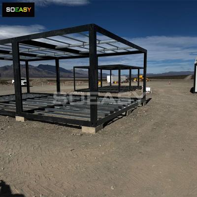 Casa contêiner de luxo desmontável SOEASY para projeto de casa portátil, solução de alojamento móvel, fornecedor de casa móvel pré-fabricada
