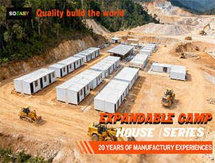 Como construir um acampamento de construção com unidades modulares